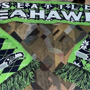 Seattle Seahawks Adult Scarf NFL WA NFC Winter Holidays Christmas